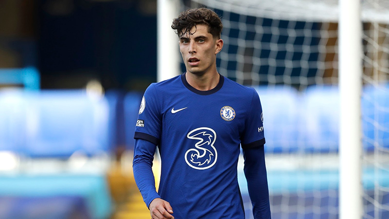 Tiền vệ trẻ Kai Havertz  sinh năm 1999 đã gắn bó với Bayer Leverkusen hơn 9 năm kể từ thời niên thiếu